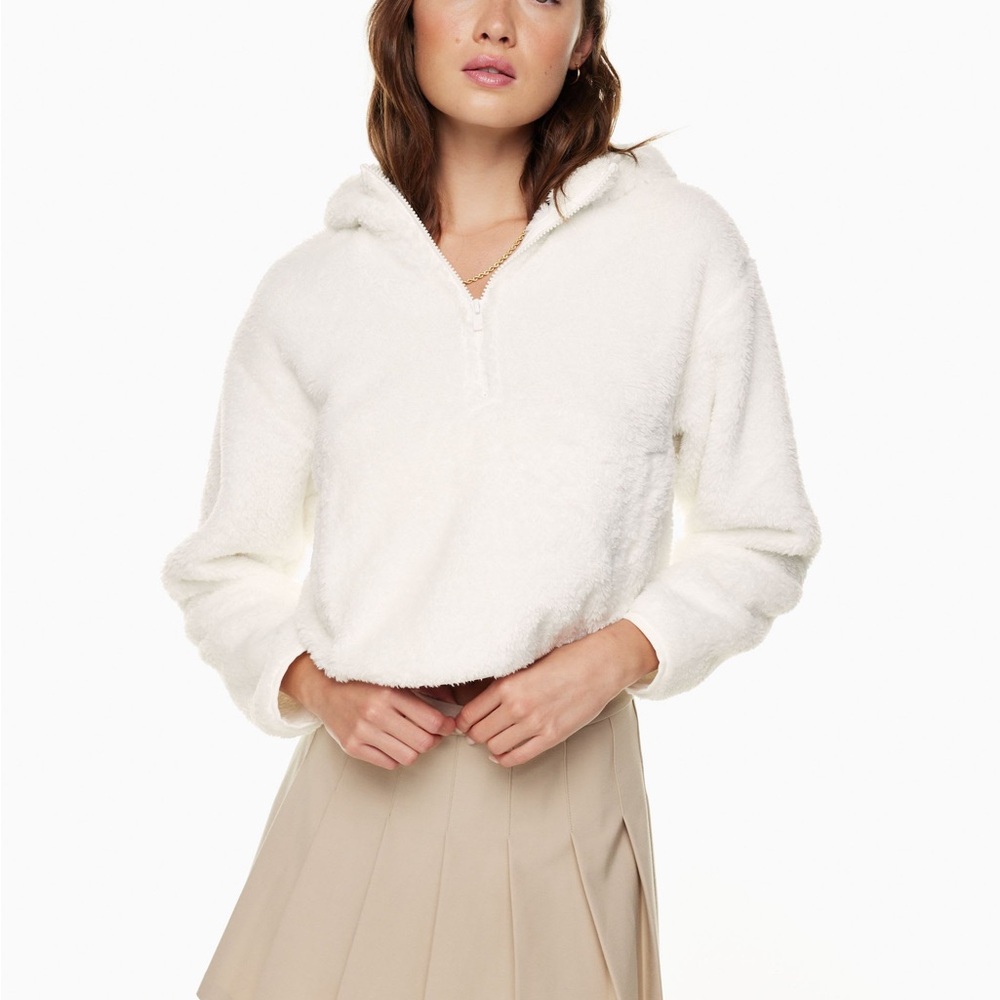 Sunday Best white Fleece Jacket